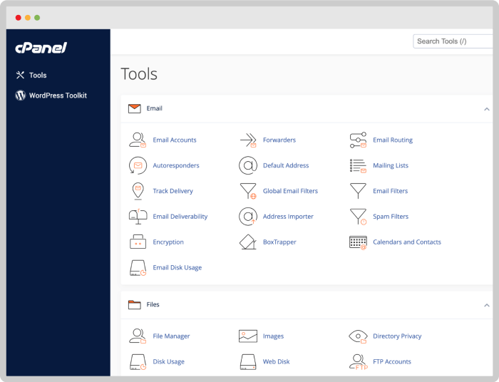 cPanel dedicated servers